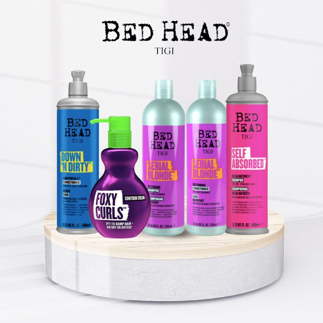 Bed Head Tigi na loja do Studio Martinelli